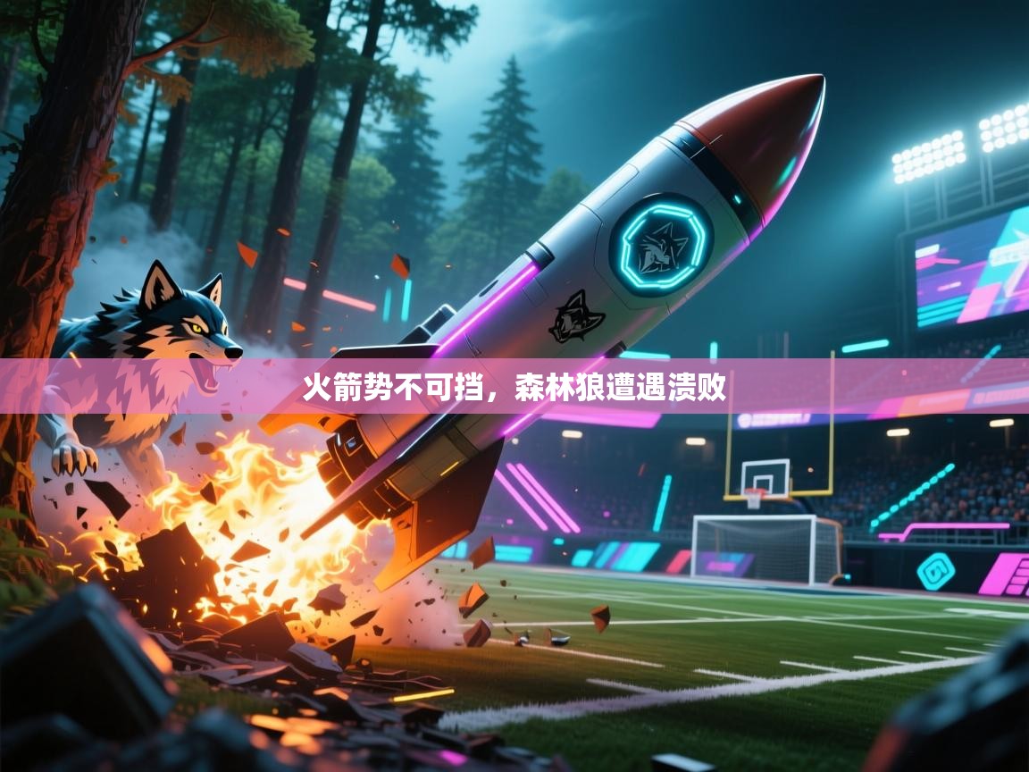火箭势不可挡，森林狼遭遇溃败